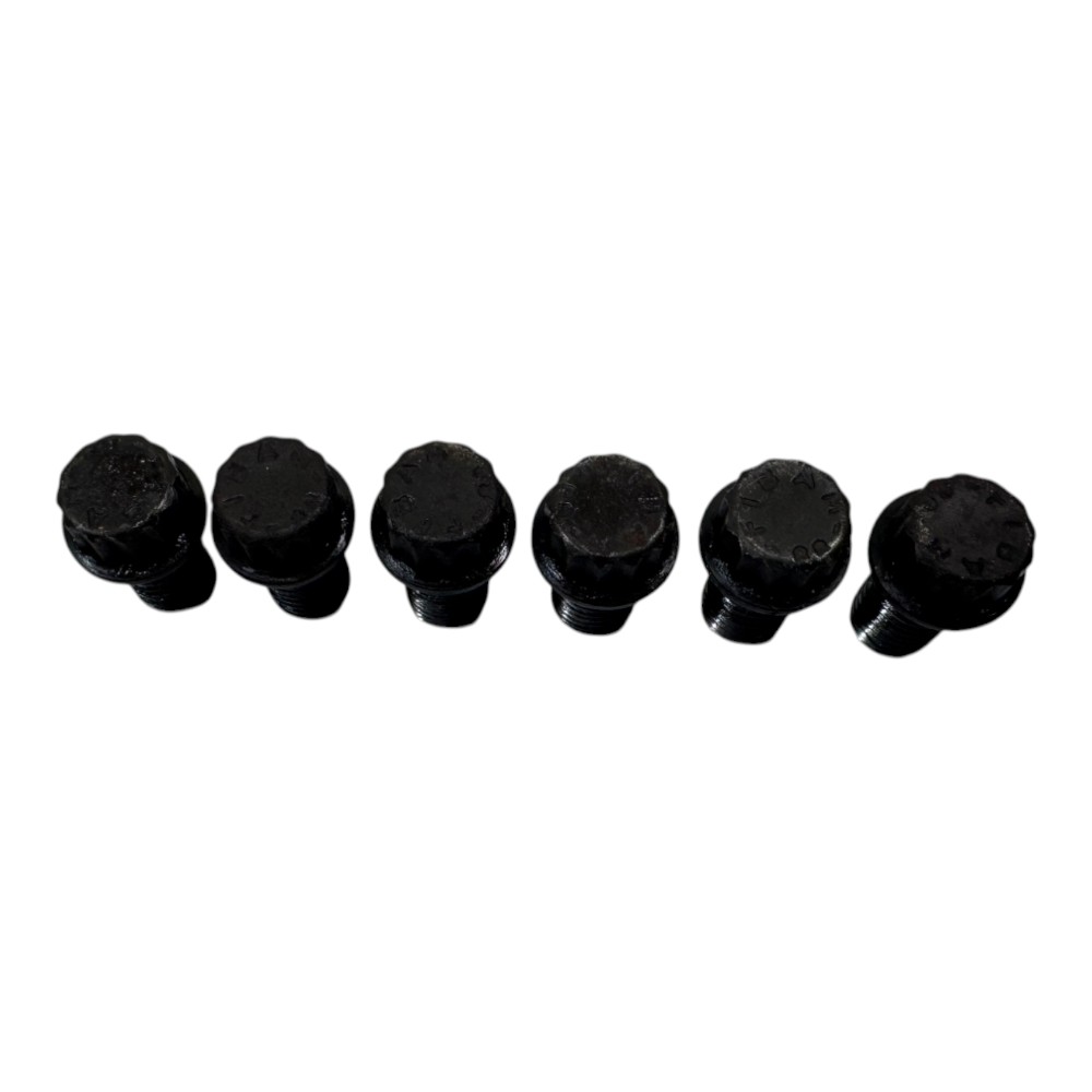 Kit 6 Parafuso Plato Embreagem Vw Gol Parati Saveiro Ap 2007 Preto 6