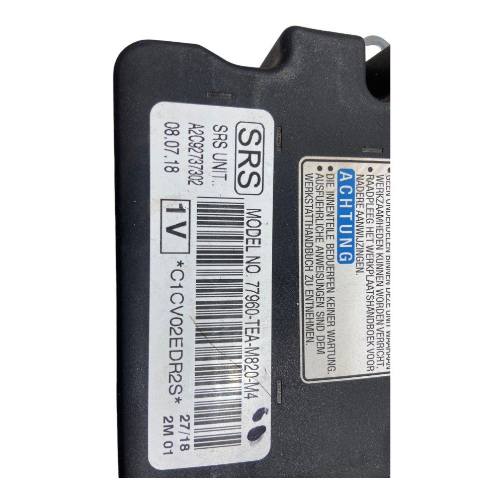 Módulo Central Srs Honda Civic G10 2018 2020 Acionado 19
