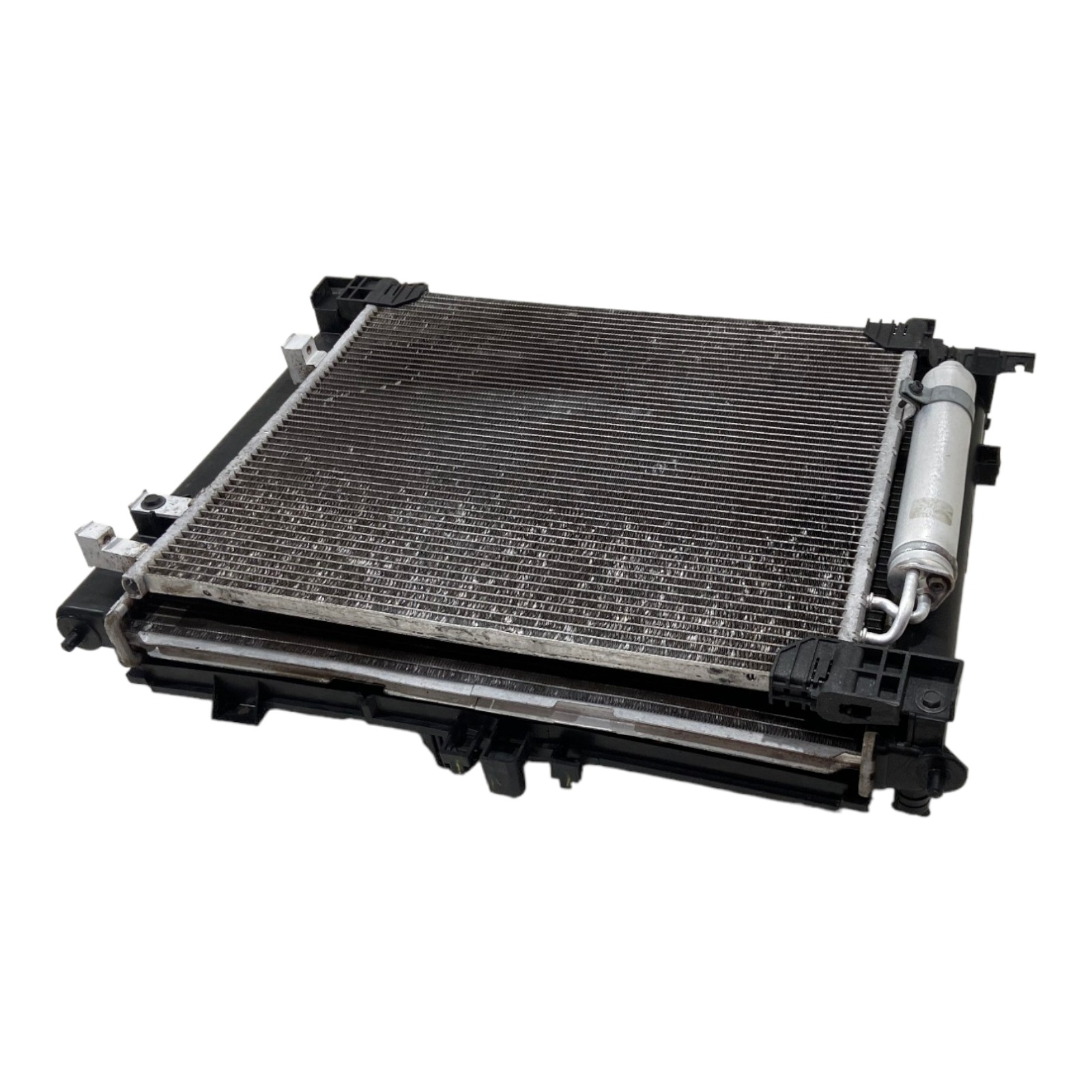 Kit Radiador Condensador Ventoinha Nissan Versa March Origin 9