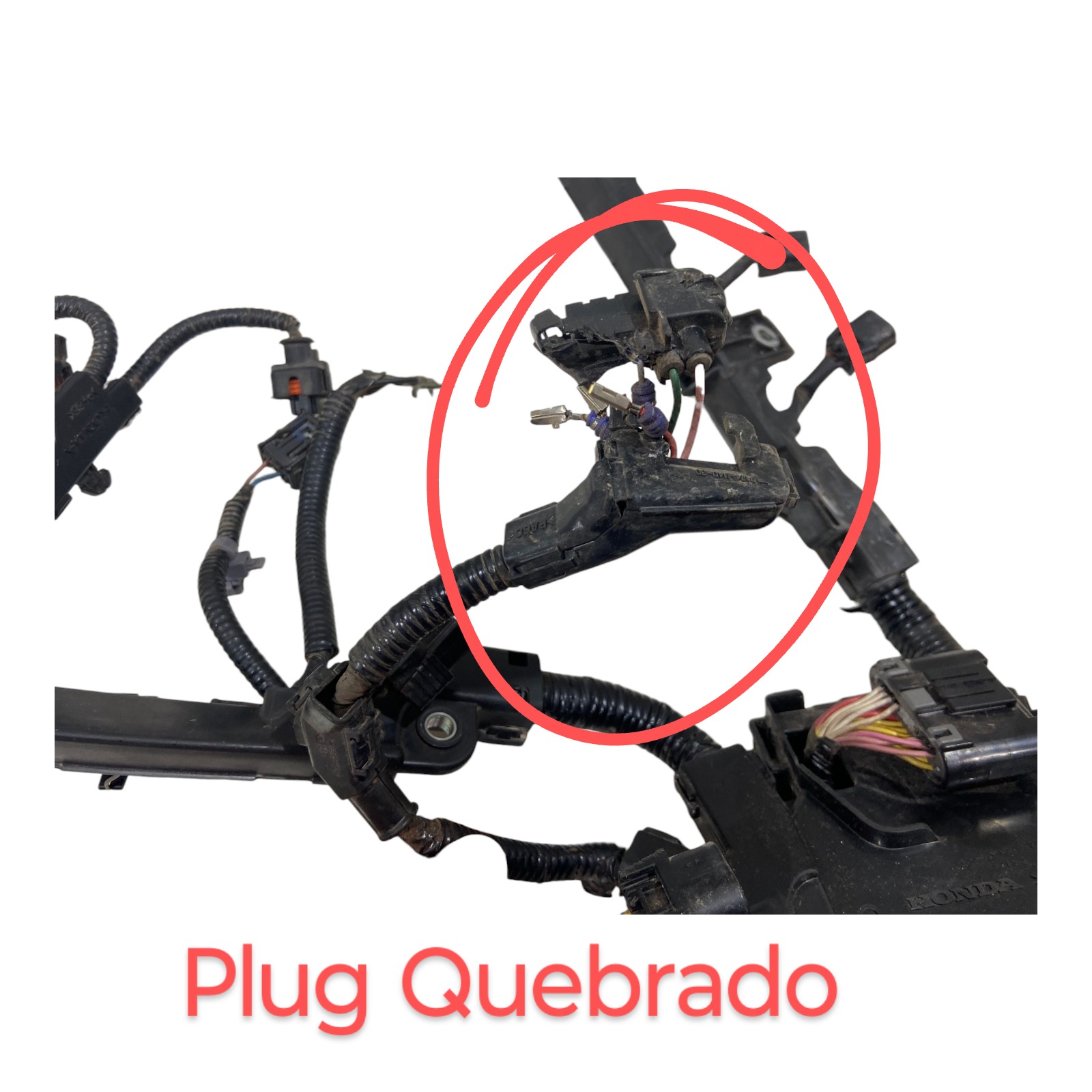Chicote Plug Injeção Motor Honda Civic G10 2019 2020 Detalhe 3