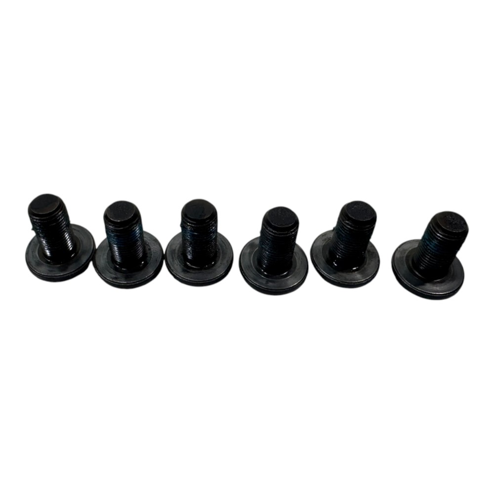 Kit 6 Parafuso Volante Motor Gol Saveiro Parati Santana Ap 2