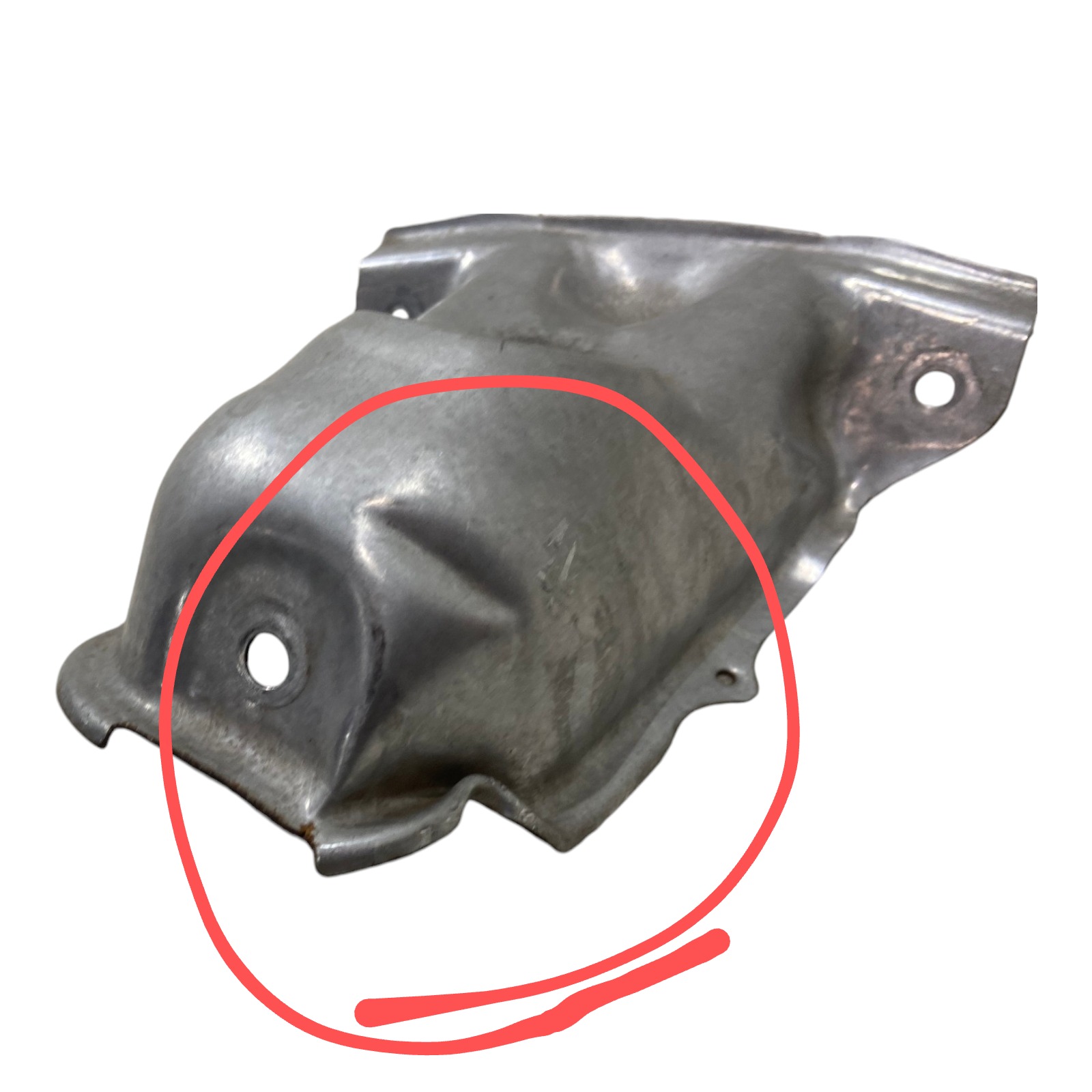 Chapa Defletor Superior Catalisador Honda Civic G10 Detalhe 6