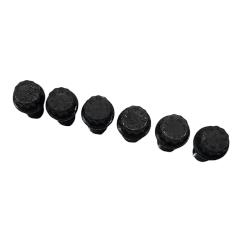 Kit 6 Parafuso Plato Embreagem Vw Gol Parati Saveiro Ap 2007 Preto 4