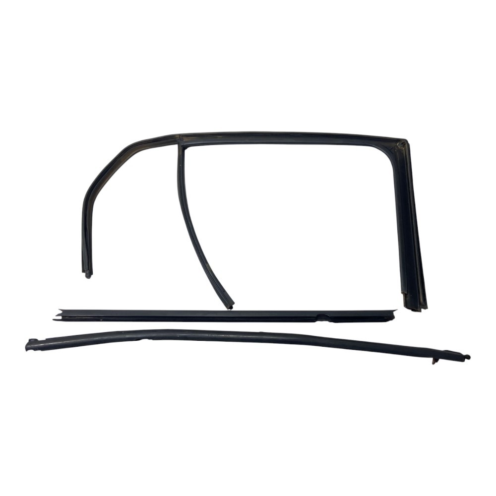 Kit Pestana Borracha Vidro Porta Traseira Esquerda Vw Up 6