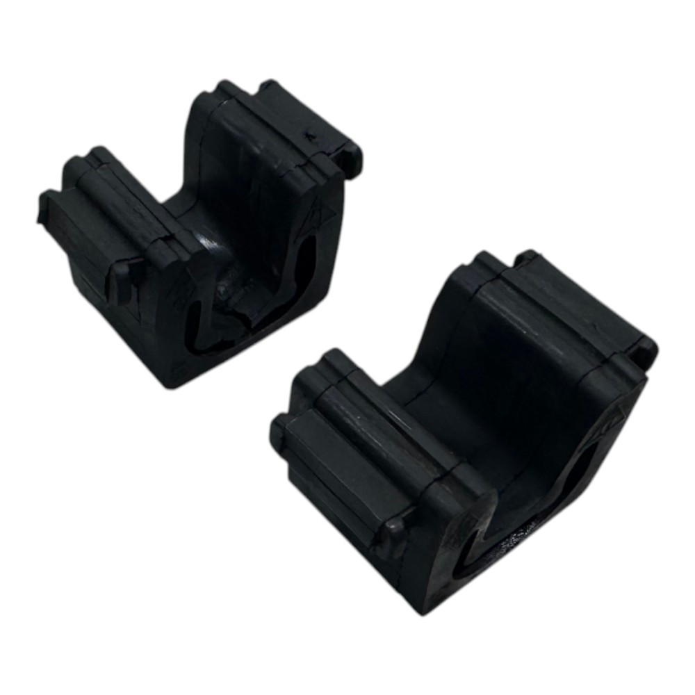Par Borracha Coxim Superior Radiador Duster Logan Sandero Preto