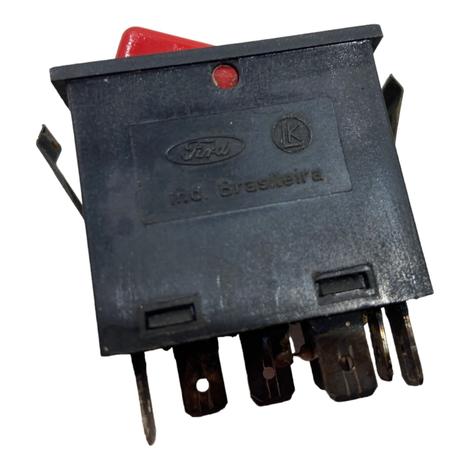 Botão Interruptor Alerta Ford Cargo 12v 712 814 815 Original 10