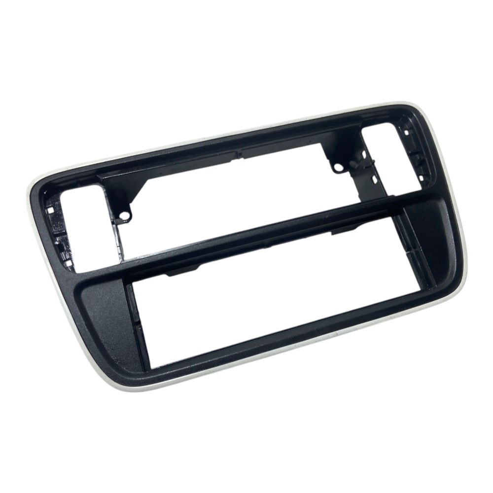 Moldura acabamento painel central comando ar radio VW up