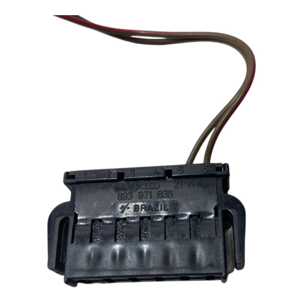 Plug Conector Chicote Vw Voyage Gol Fox Polo Saveiro Origina