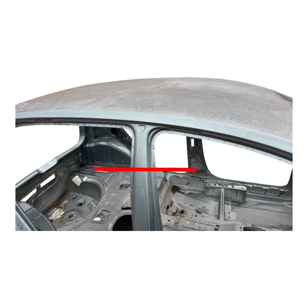 Retalho recorte teto Vw Fox 2004 2009 4 Portas Original 4