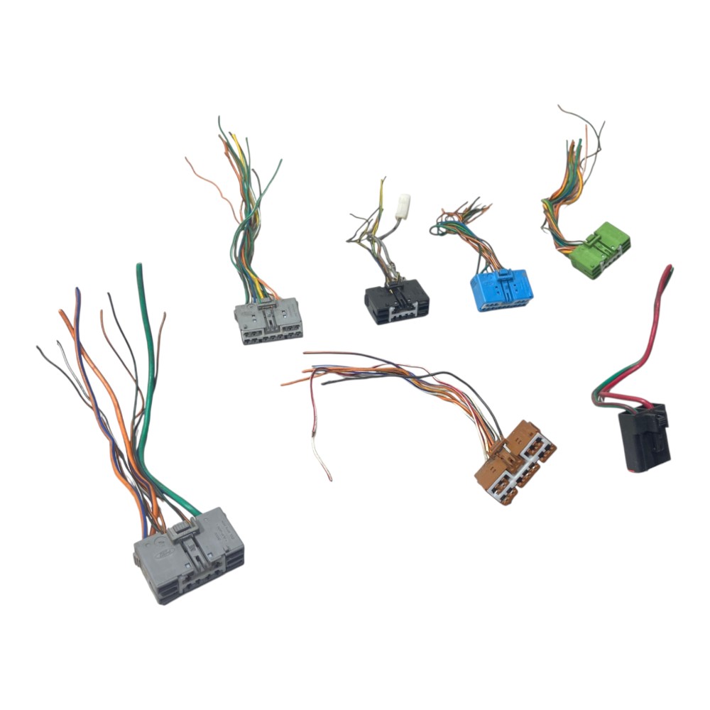 Kit Jogo 7 Plug Conector Chixote Caixa Fusivel Ford Focus