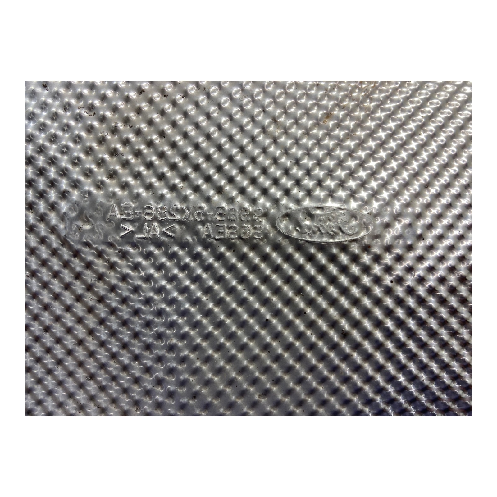 Chapa Defletor Protetor Calor Escape Ford Fiesta 03 A 12 6