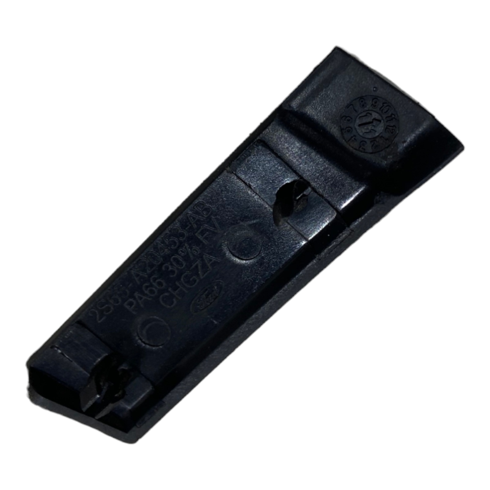 Friso Plástico Porta Traseira Esquerda Ford Fiesta Original Preto 7