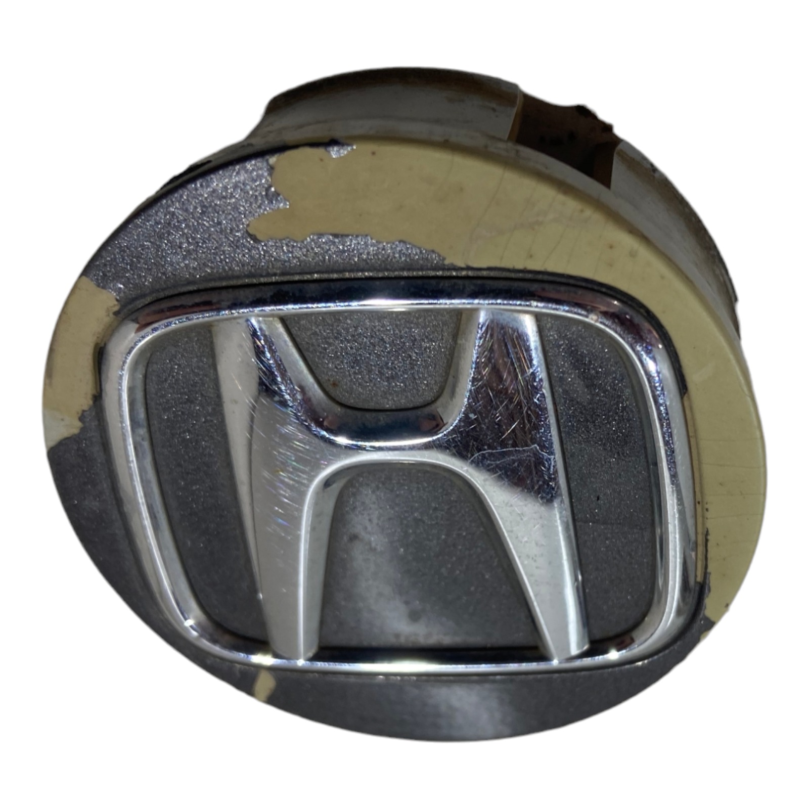 Calota Miolo Central Emblema Roda Honda New Fit City Detalhe Cinza 3