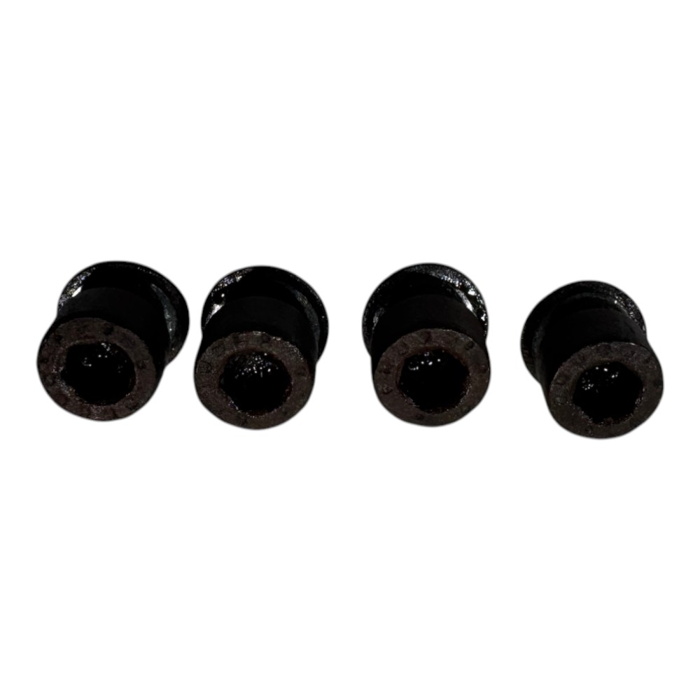 Kit Jogo 4 Parafuso Polia Virabrequim Vw Gol Saveiro Parati 5