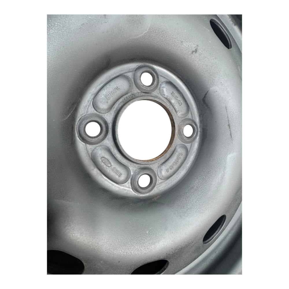 Roda aro 15 ferro aco ford Ecosport Focus fiesta ka original 8