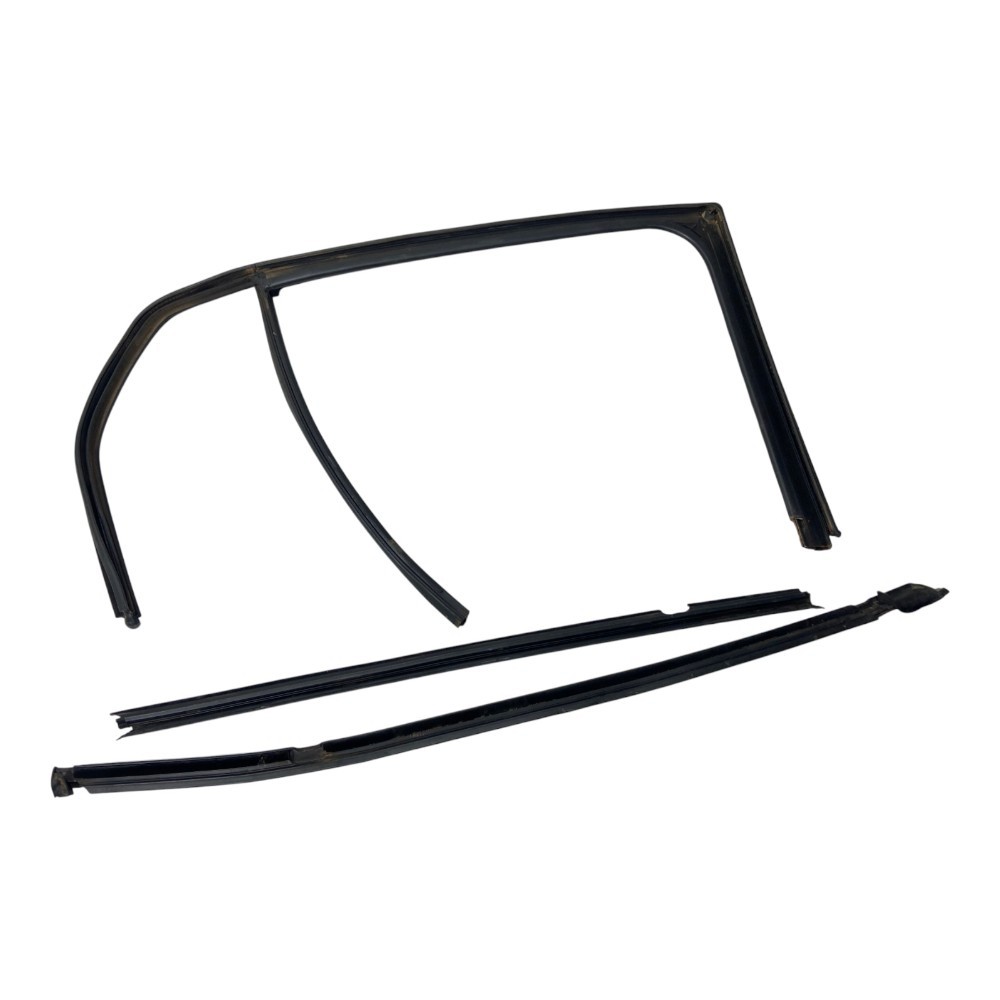 Kit Pestana Borracha Vidro Porta Traseira Esquerda Vw Up 1