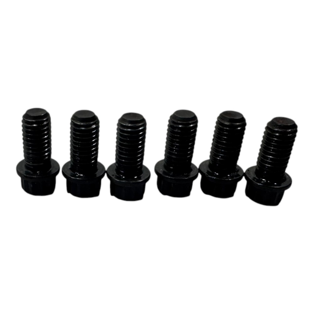 Kit 6 Parafuso Plato Embreagem Vw Gol Parati Saveiro Ap 2007 Preto 2