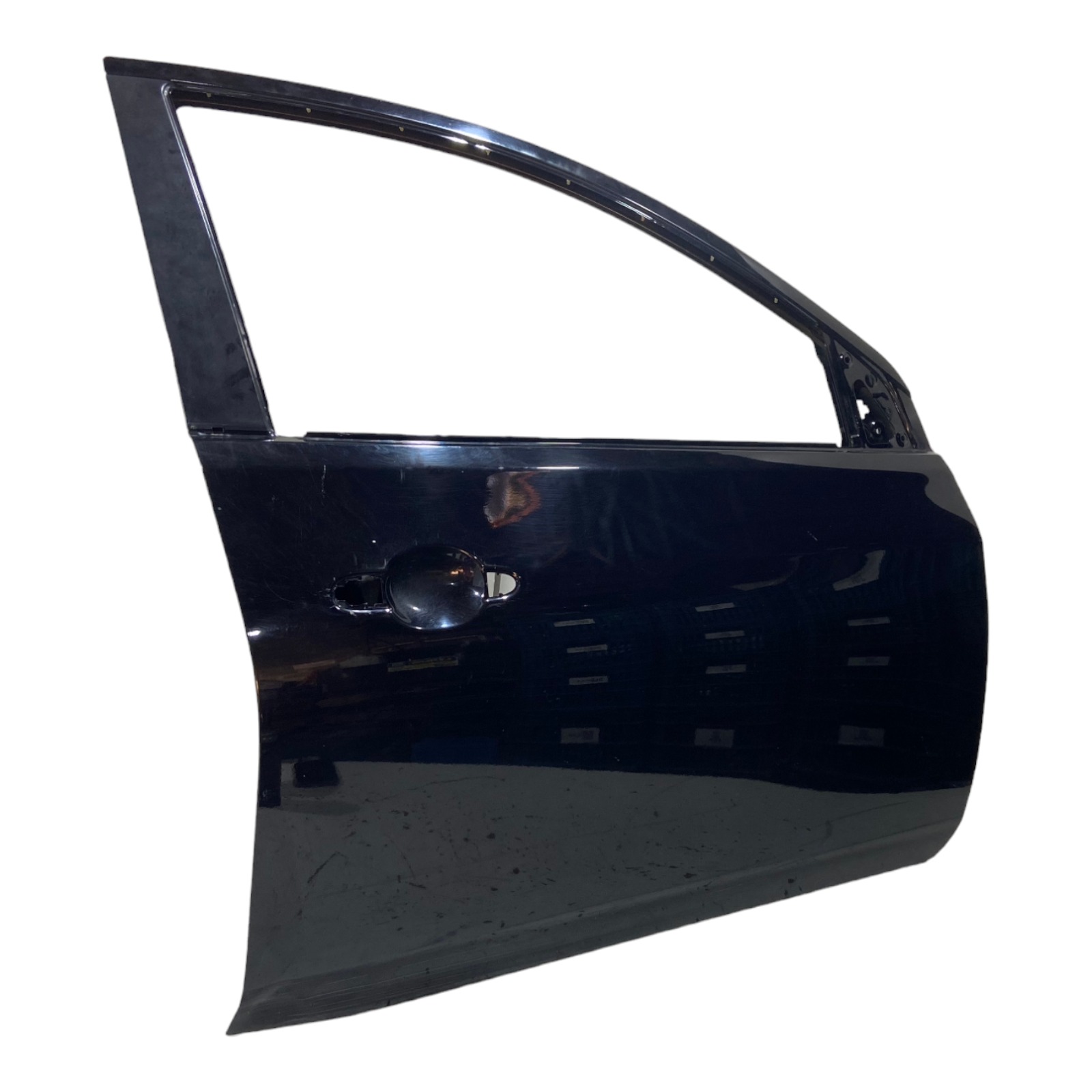 Porta Dianteira Direita Nissan Versa March Original Detalhe Dianteira Direita Preta 2