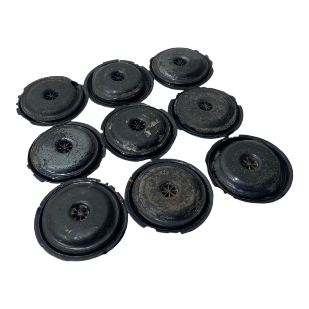 Kit 9 Tampao Borracha Assoalho Vw Fox Polo Golf Passar Usado