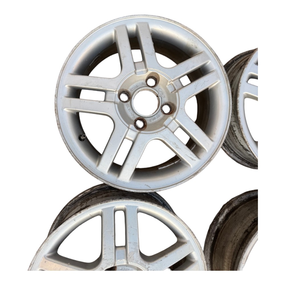 Jogo de rodas aluminio liga leve aro 15 Ford Focus Original 6