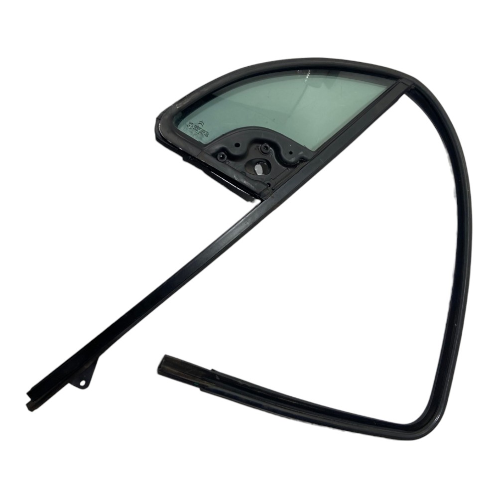 Borracha Guarnicao Canaleta Vidro Porta Esquerda Citroen C3 Preto