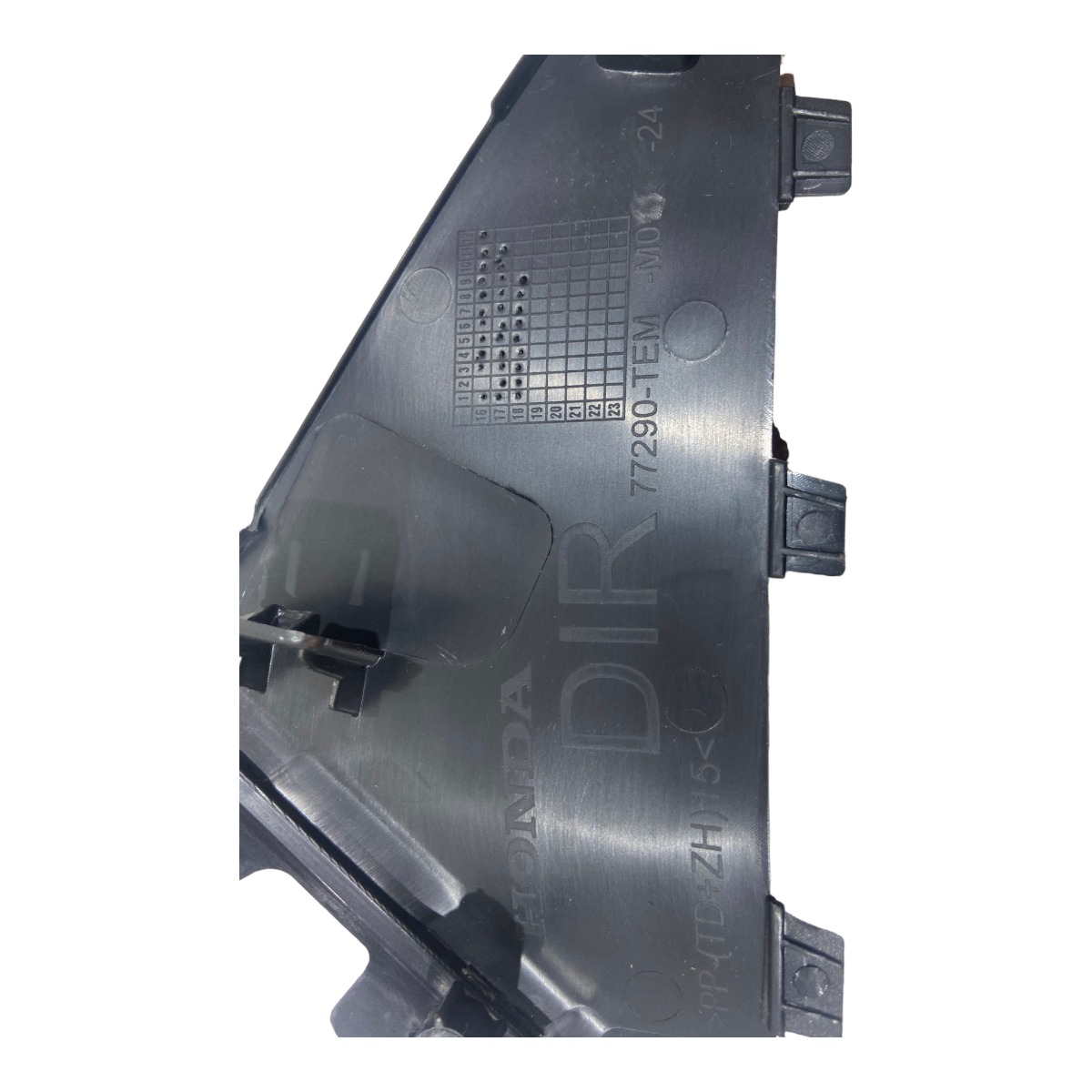 Acabamento Moldura Console Central Direito Honda Civic G10 5