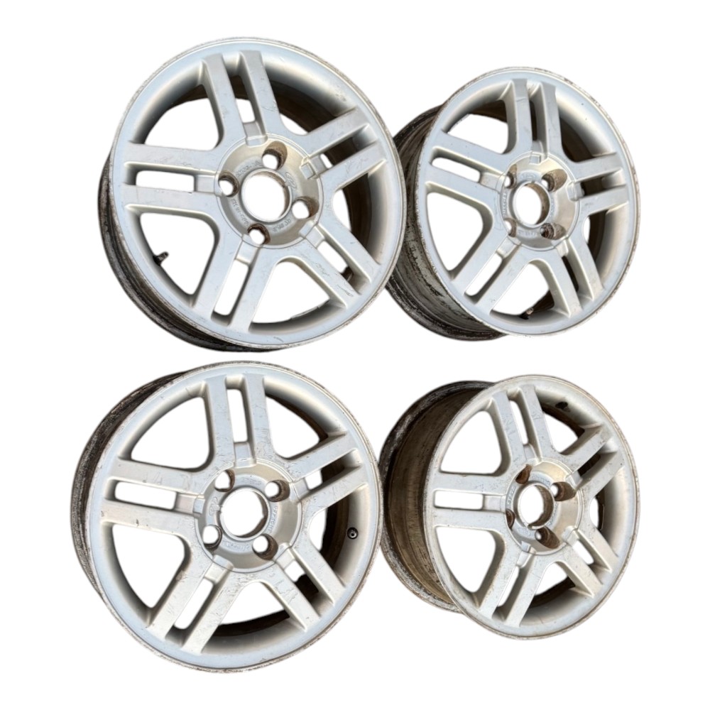 Jogo de rodas aluminio liga leve aro 15 Ford Focus Original