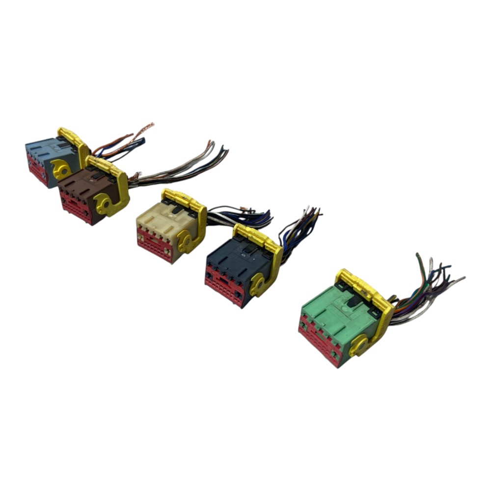 Kit 5 Conector Chicote Plug Modulo Conforto Ford Focus 2006