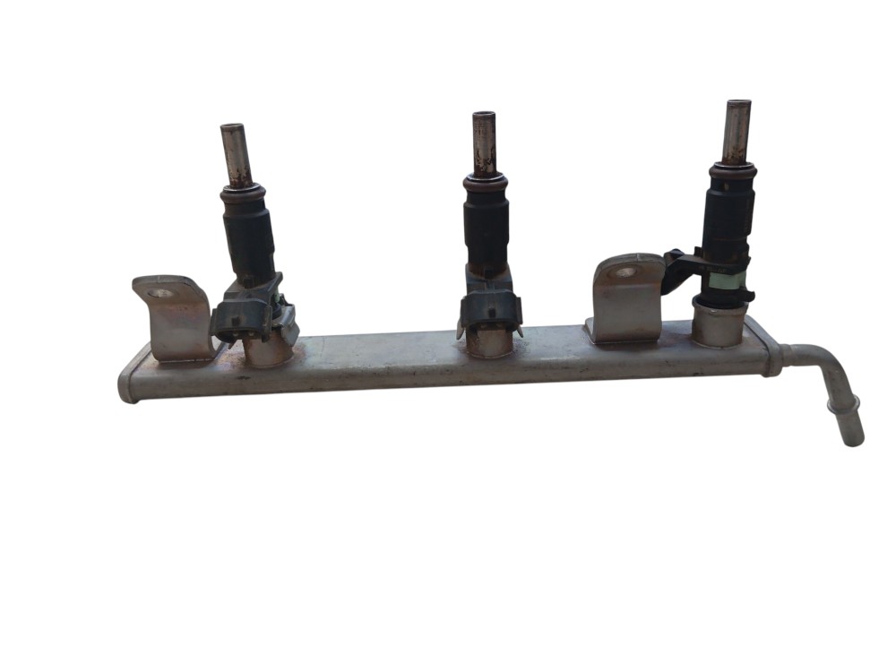 FLAUTA COM BICOS INJETOR RENAULT SANDERO LOGAN 1.0 3CC 17/20 4