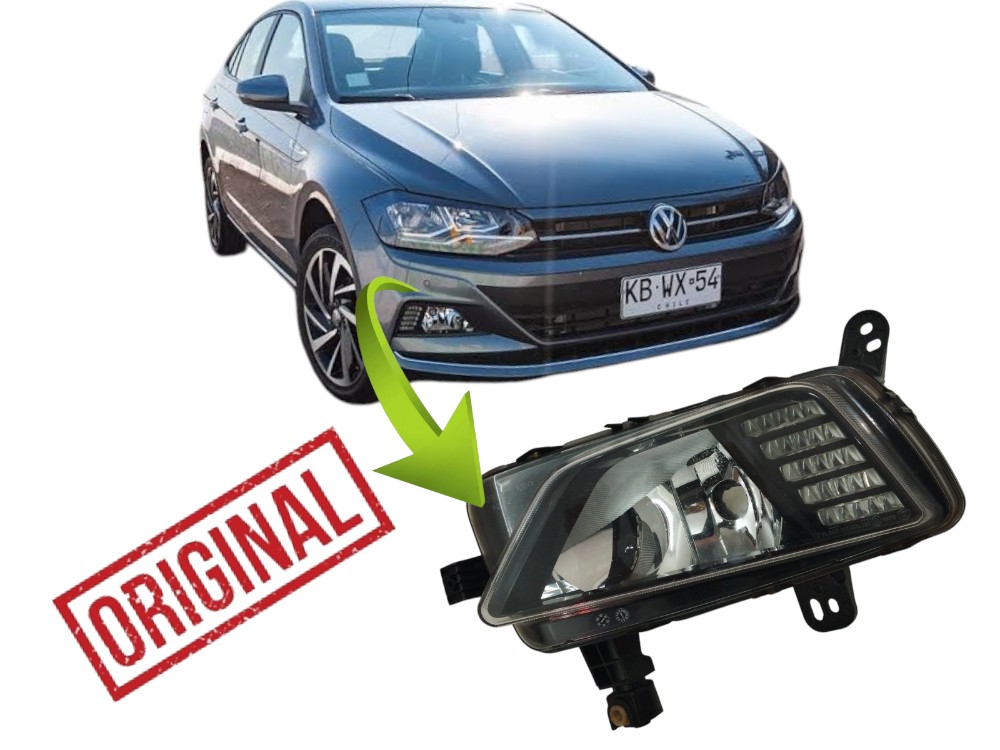 Farol Milha Neblina Polo Virtus  Lh  2018 A 2021 Original 1