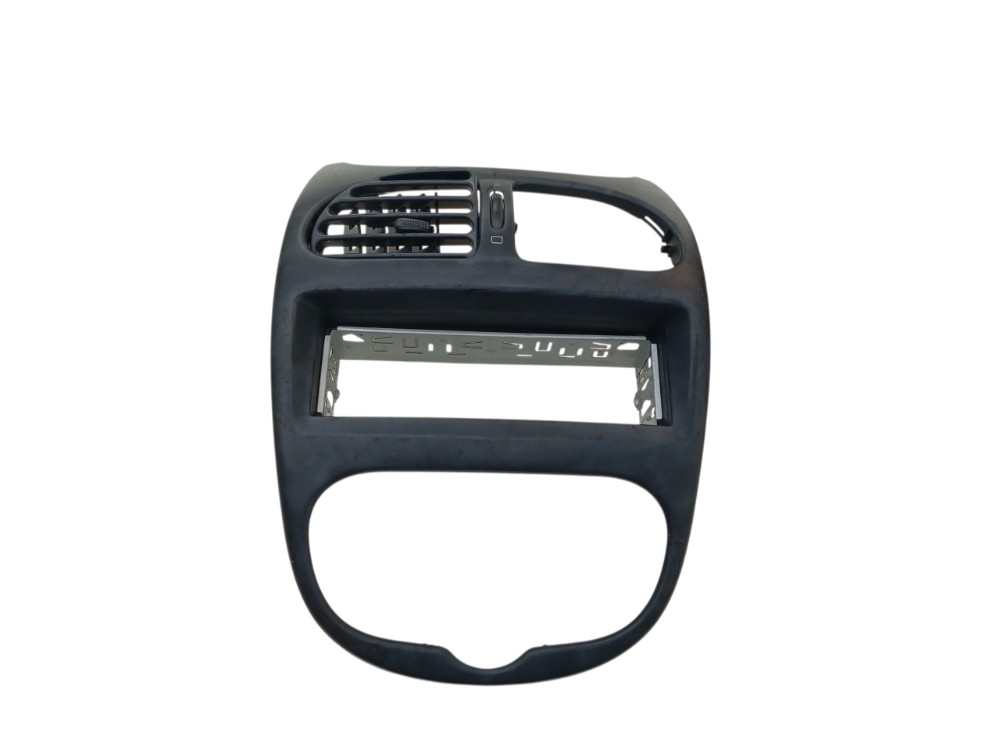 MOLDURA PAINEL CENTRAL PEUGEOT 206 S/ UM DIFUSOR 2000 A 2007 5