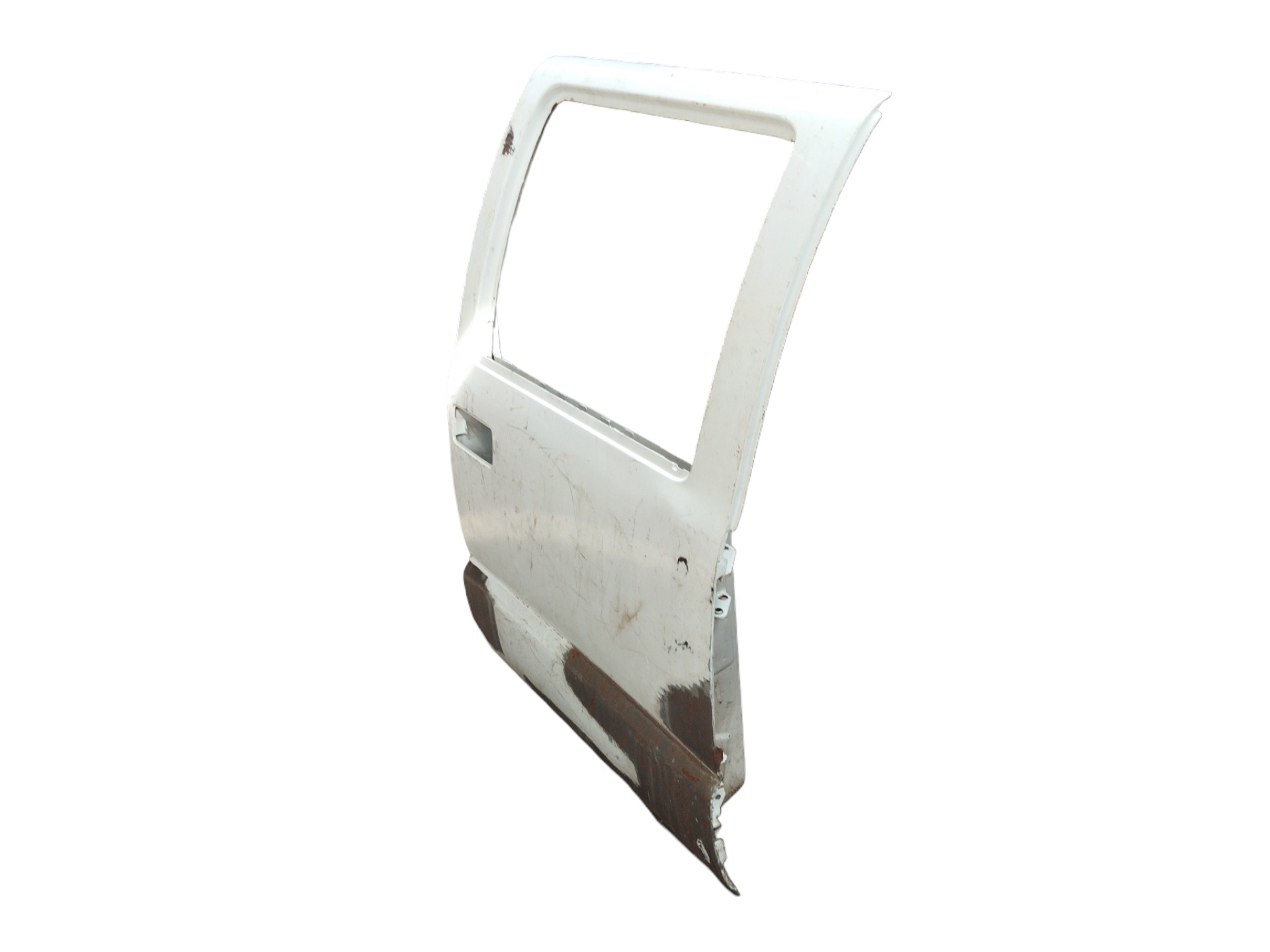 Porta Traseira L/d Gm S10 1996/12 Recuperado C/detalhes – Traseira – Direito – Branco 3