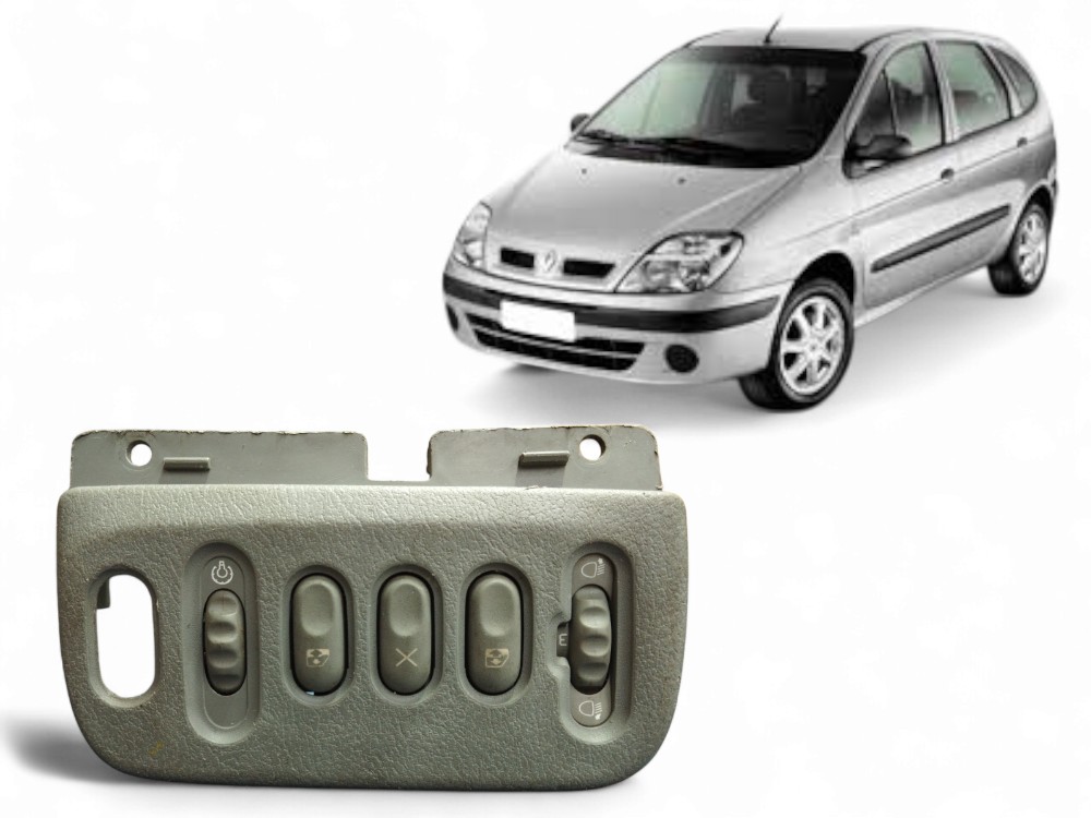 COMANDO VIDRO ELETRICO DIANTEIRO L/E RENAULT SCENIC 2001-06 1