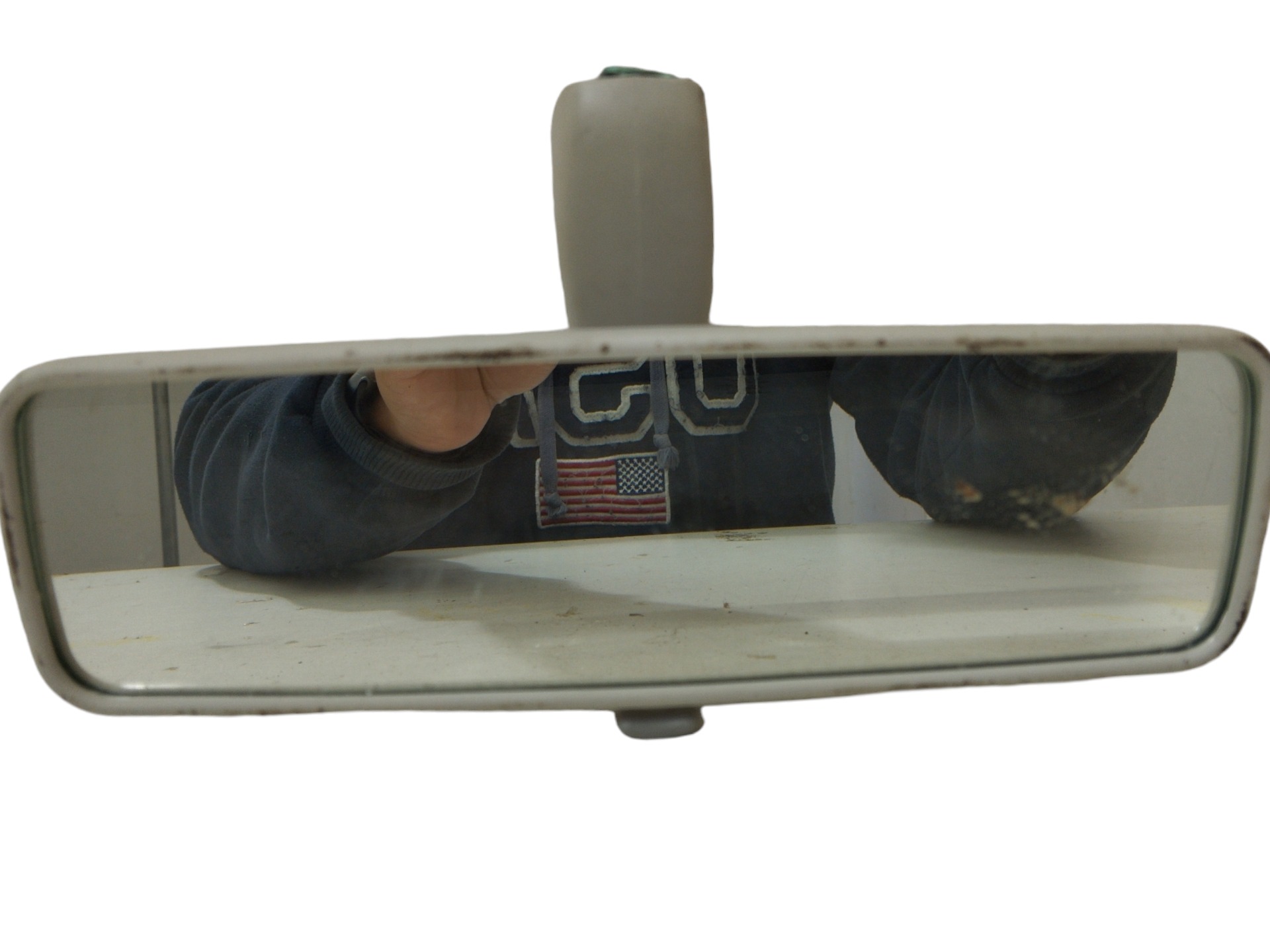 RETROVISOR INTERNO CINZA ARGO/CRONOS/MOBI ORIGINAL USADO 3