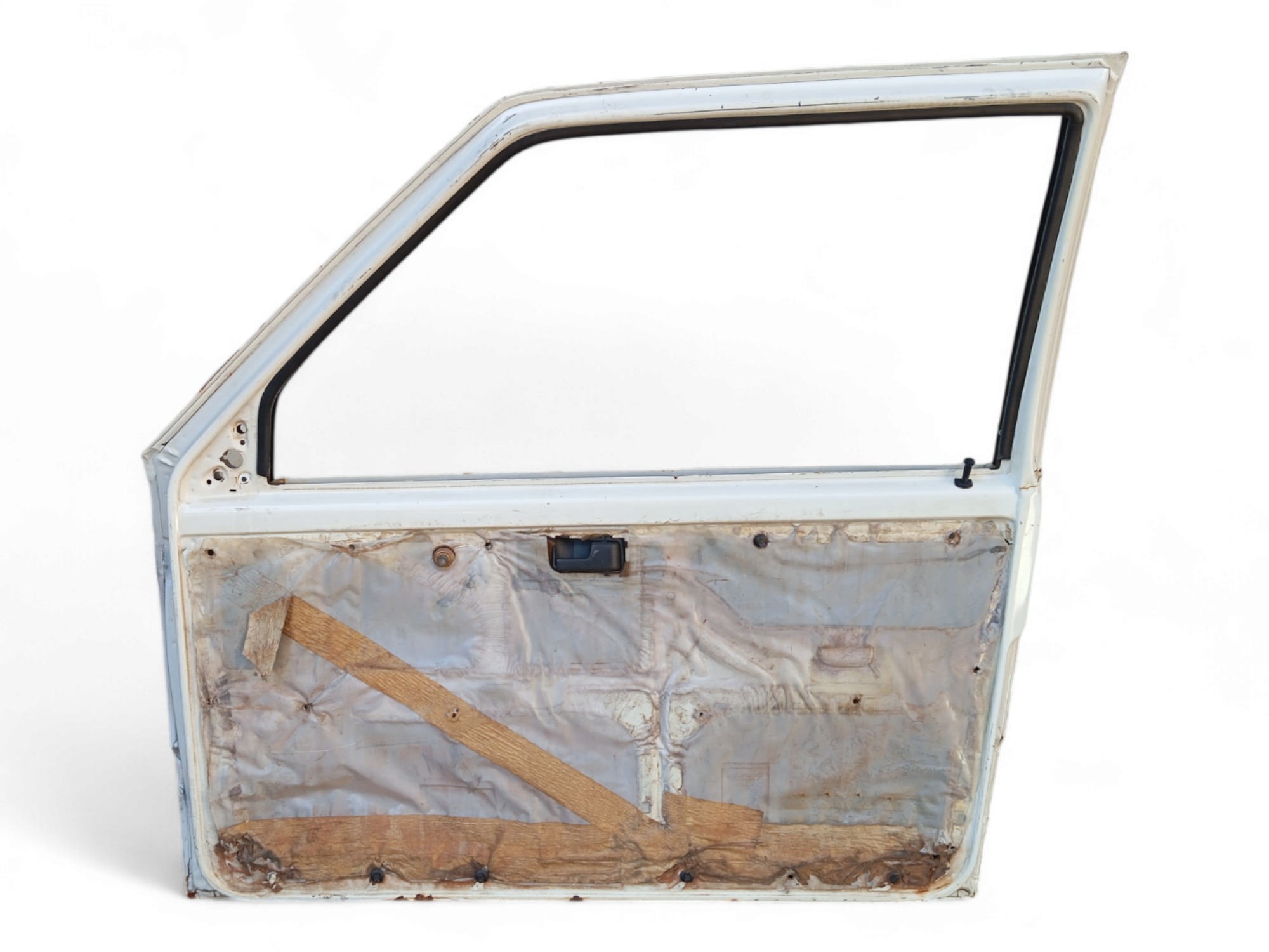Porta Dianteira L/d Uno 2p 1985 A 2002 Original  – Dianteira – Direito – Branco 4