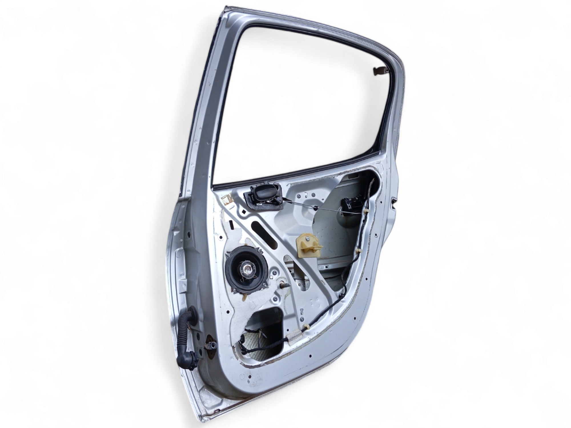 Porta Traseira L/d Peugeot 206 2005/2013 Original C/detalhe Traseira Direito Prata 3