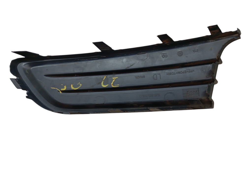Moldura Grade Do Farol De Milha Direito Volkswagen Gol G6 16 5
