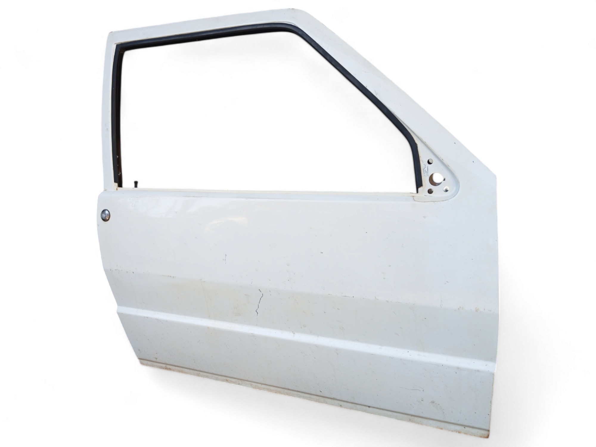 Porta Dianteira L/d Uno 2p 1985 A 2002 Original  – Dianteira – Direito – Branco 2