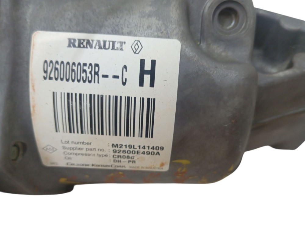 Compressor Renault Kicks Sandero Logan 1.6 2017/24 2