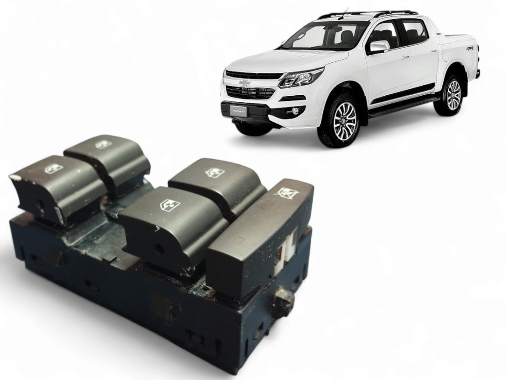COMANDO BOTAO ELETRICO VIDRO DIANTEIRO L/E GM S10 ONIX 16-21 1