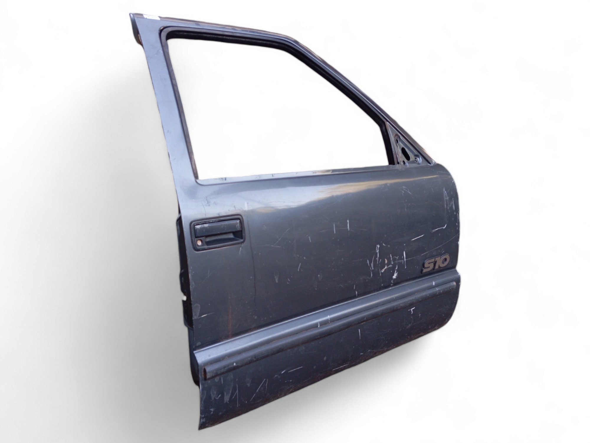 Porta Dianteira Chevrolet S10 L/d  1995 A 2012 Original  Dianteira Direito Preto 2