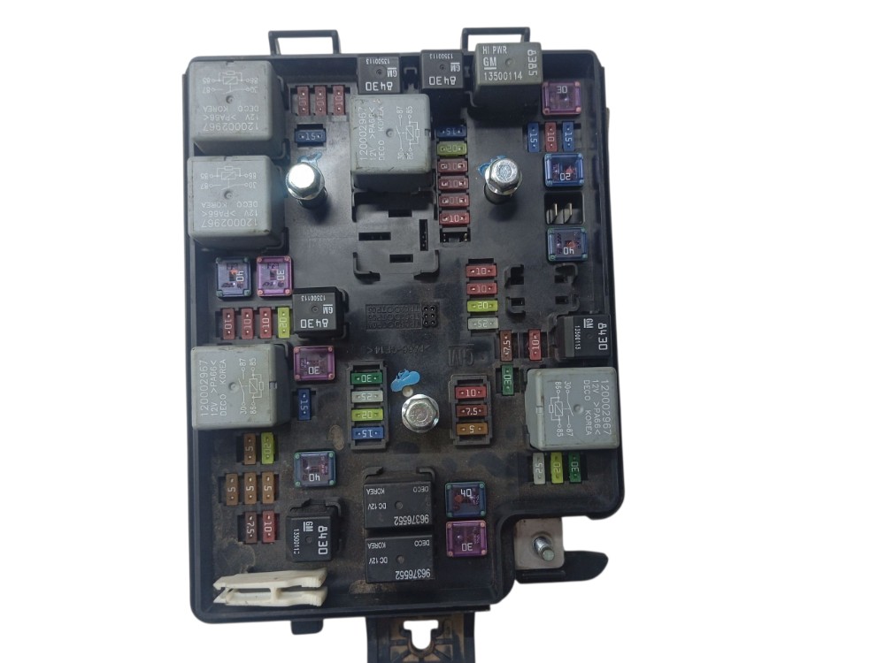 Caixa Fusível – Gm Cobalt Onix Prisma 2013/2016