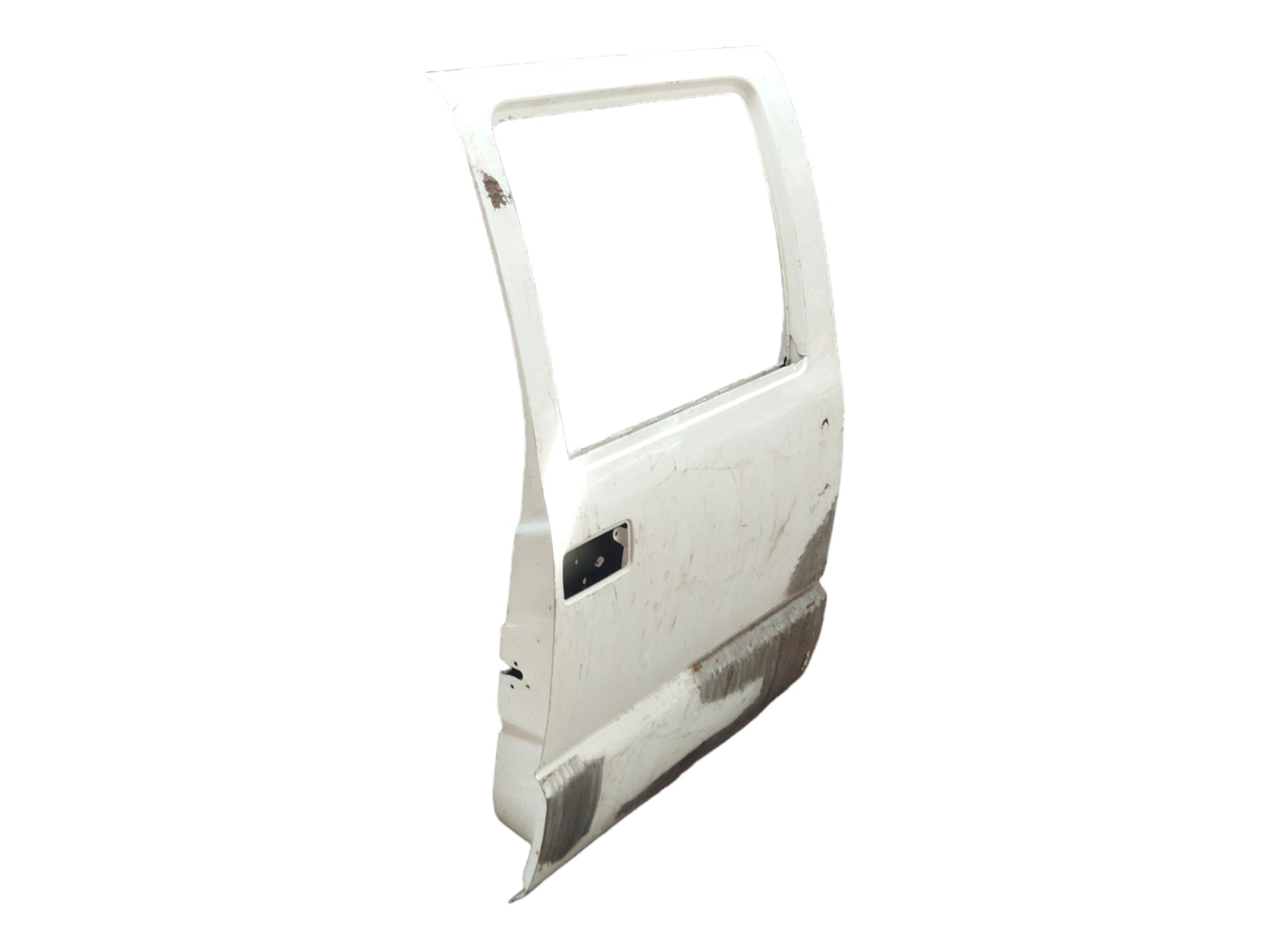 Porta Traseira L/d Gm S10 1996/12 Recuperado C/detalhes – Traseira – Direito – Branco 2