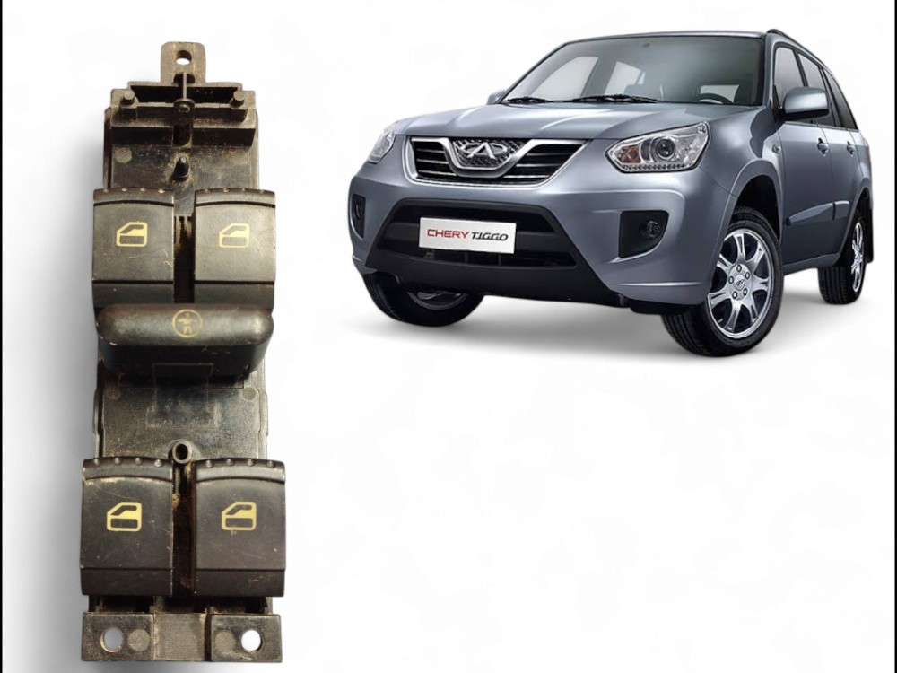 COMANDO BOTAO VIDRO ELETRICO DIANTEIRO L/E CHERY TIGGO 09-14 1