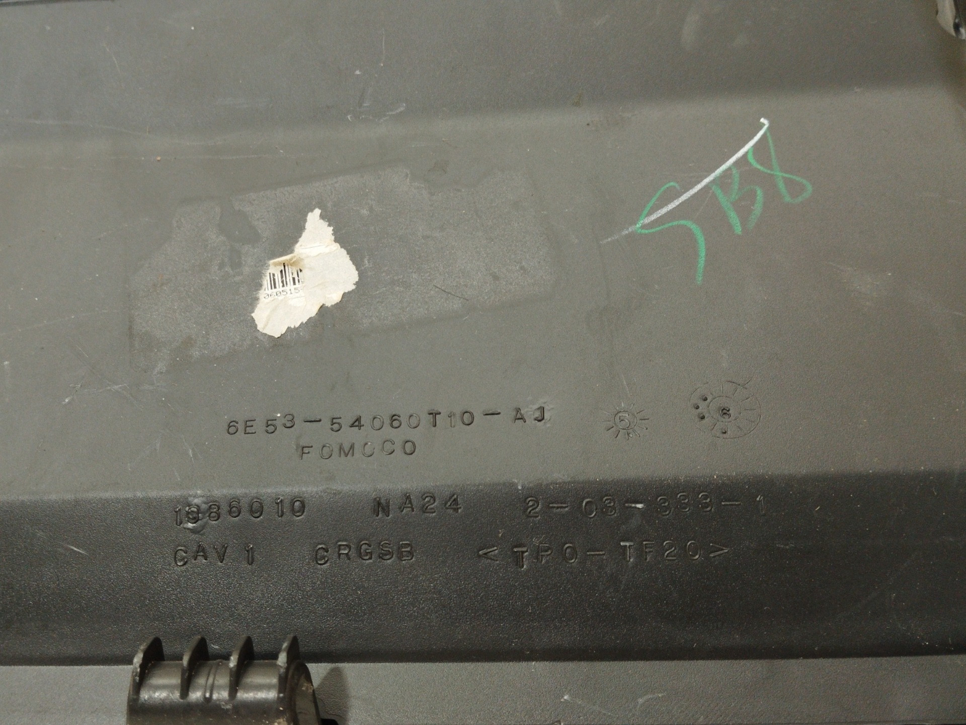 Porta Luvas Ford Fusion 2006 A 2009 Original- 6e5354060t10aj 5