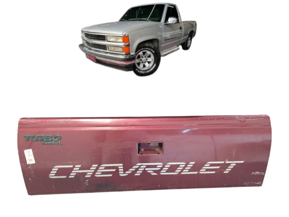 TAMPA TRASEIRA CHEVROLET GM SILVERADO 1987 A 1992 USADO