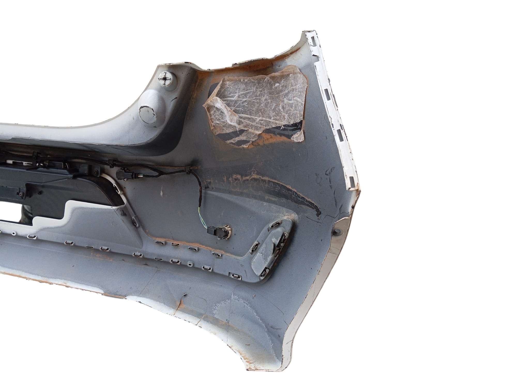 PARACHOQUE TRASEIRO FORD 16/20 ORIGINAL USADO C/DETALHE 6