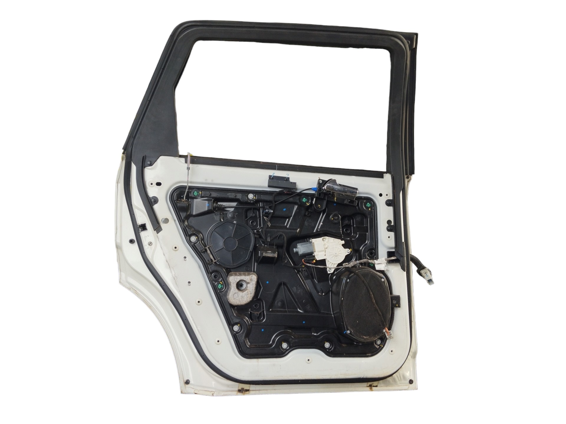 Porta Traseira L/e Fiat Freemont 2012/15 C/detalhes Traseira Esquerda Branca 4