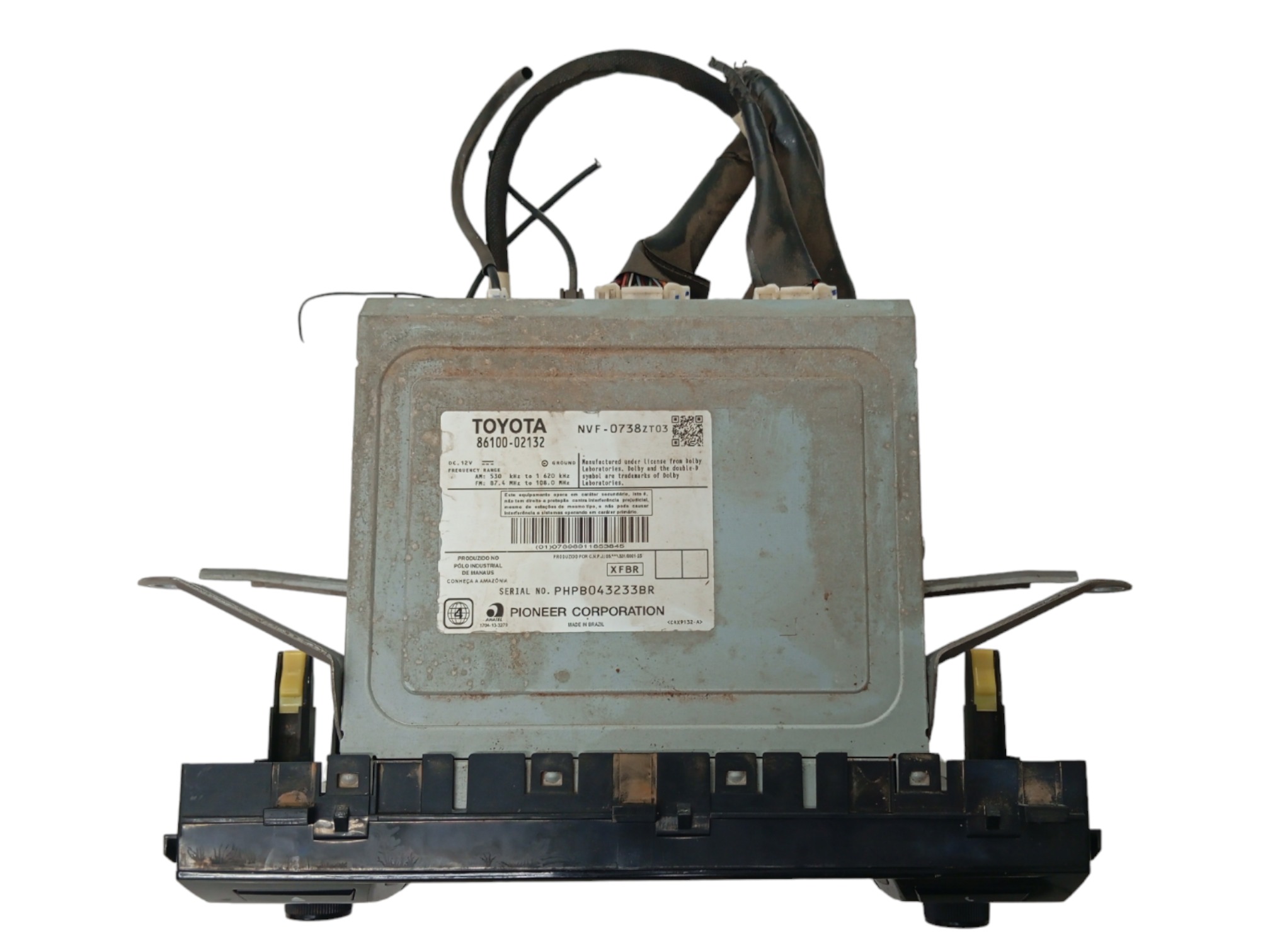 RADIO MULTIMIDIA COROLLA 2015/2017 8610002132 ORIGINAL 6