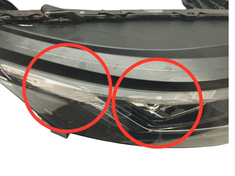 FAROL DIANTEIRO L/D MITSUBISHI L200 2024 ORIGINAL C/DETALHES 5